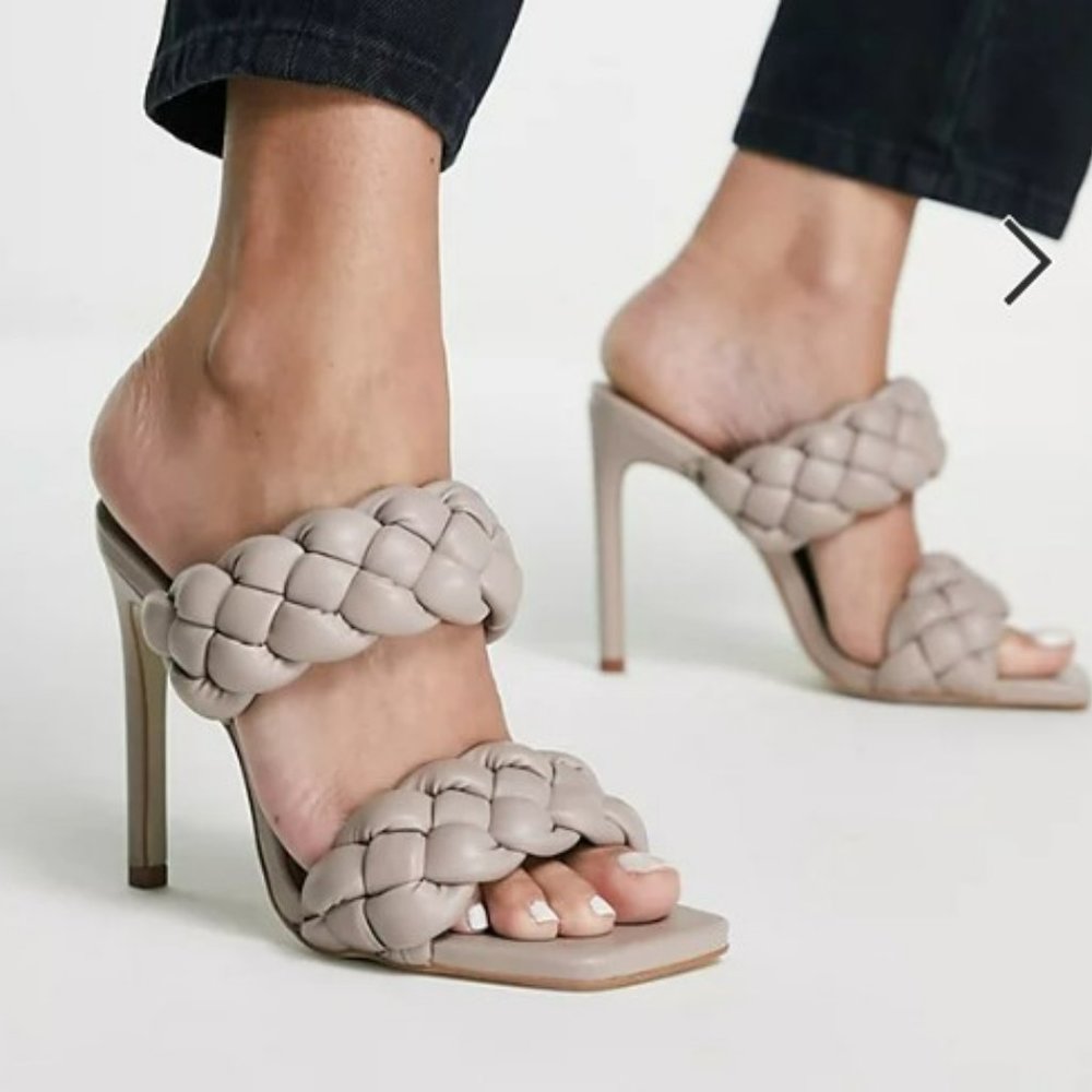 Steve Madden Kenley Mule -Taupe Sz 9 Never Worn in box